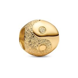 Pandora 764045C00 Goldfarbener Bead-Charm Yin und Yang Mini