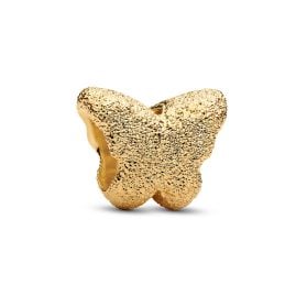 Pandora 764046C00 Goldfarbener Charm Schmetterling Mini