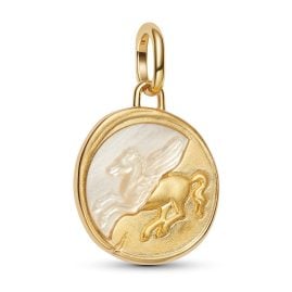 Pandora 764090C01 Medaillon Anhänger Goldfarben Pegasus