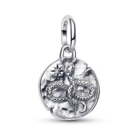 Pandora 793976C01 Medaillon Charm Silber Unendlichkeits-Schlange