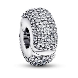 Pandora 794032C01 Clip-Charm Silber Pavé