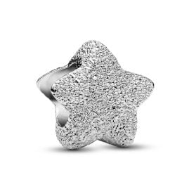 Pandora 794050C00 Bead Charm Silver Textured Star Mini