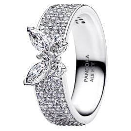 Pandora 194270C01 Ladies' Ring Sparkling Butterfly Bold Silver
