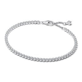 Pandora 593927C01 Tennisarmband für Damen Silber Zirkonia