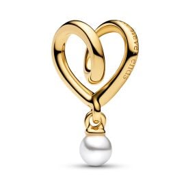 Pandora 764138C01 Charm Goldfarben Gewickeltes Herz