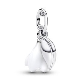 Pandora 794239C01 Charm-Anhänger Silber Schneeglöckchen