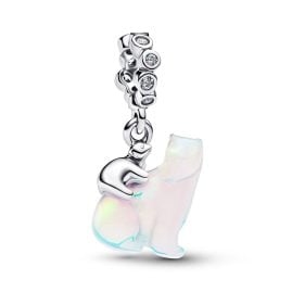 Pandora 794243C01 Silver Dangle Charm Polar Bear Mother & Cub
