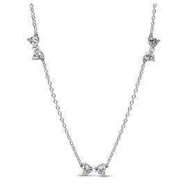 Pandora 394231C01-40 Damen-Kette Schleife Memoire Silber