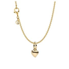 Pandora 21208 Damen Schmuck-Set Kette mit Anhänger Mini Herz Goldfarben