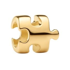 Pandora 764514C00 Charm Gold Tone Puzzle Piece Mini