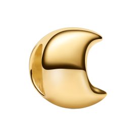 Pandora 764516C00 Gold Tone Charm Moon Mini