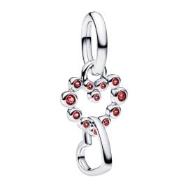 Pandora 794435C01 Charm Pendant Silver Connected Hearts