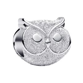 Pandora 794525C00 Silber Charm Eule Mini matt