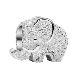 Pandora 794528C00 Silver Charm Textured Elephant Mini