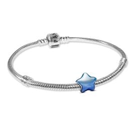 Pandora 21520 Damen-Armband Silber Geschenkset Blauer Stern