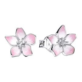 Pandora 294370C01 Women's Earrings 925 Silver Cherry Blossom