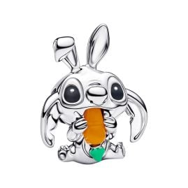 Pandora 794498C01 Charm 925 Silber Disney Stitch Osterhase
