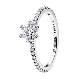 Pandora 194499C01 Damenring Funkelnde Blume Silber