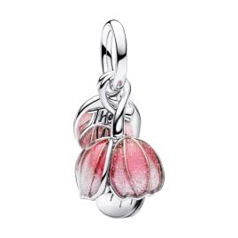 Pandora 764453C01 Charm-Anhänger Blühende Blume Zweifarbig