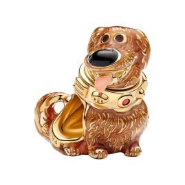 Pandora 764472C01 Charm Goldfarben Disney Pixar Oben Hund Dug