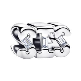 Pandora 794454C01 Charm Silber Sis (Schwester)