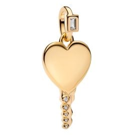 Pandora 364353C01 Anhänger Herzschlüssel Goldfarben
