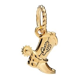 Pandora 764606C01 Anhänger Goldfarben Disney Pixar Toy Story Cowboystiefel