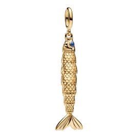 Pandora 764686C01 Anhänger Gelenkiger Fisch Goldfarben