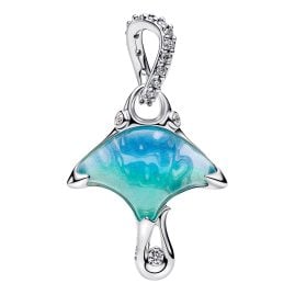 Pandora 794685C01 Silber Charm-Anhänger Manta-Rochen
