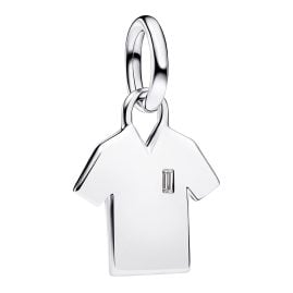Pandora 794708C01 Silber-Anhänger Gravierbares Fußballshirt