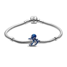 Pandora 31020 Damenarmband Silber Starterset Blauer Oktopus
