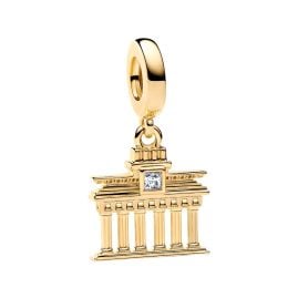 Pandora 764936C01 Anhänger Goldfarben Brandenburger Tor