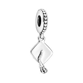 Pandora 791892 Charm-Anhänger Absolventen-Hut Silber