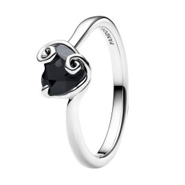 Pandora 194733C01 Damenring Disney The Nightmare Before Christmas Jack Schwarz