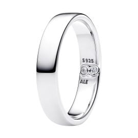 Pandora 194776C01 Silver Ring for Women Classic Band