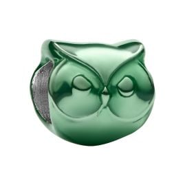 Pandora 794900C01 Mini Silber-Charm Grüne Eule