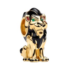 Pandora 764330C01 Charm Villains Scar Goldfarben