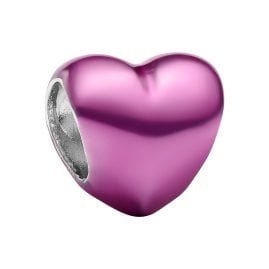 Pandora 794785C01 Mini Silber-Charm Pinkfarbenes Herz