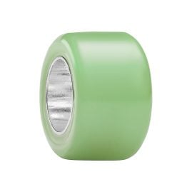 Pandora 794773C02 Mini Silber-Charm Grünes Muranoglas