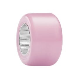 Pandora 794773C05 Mini Silber-Charm Rosafarbenes Muranoglas