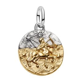 Pandora 764988C01 Medaillon Charm-Anhänger Zweifarbig Sternzeichen Schütze