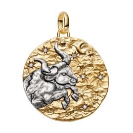 Pandora 764998C01 Medaillon-Charm Anhänger XL Sternzeichen Stier