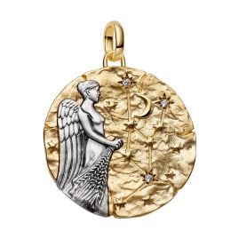 Pandora 765000C01 Medallion Charm Pendant XL Zodiac Sign Virgo