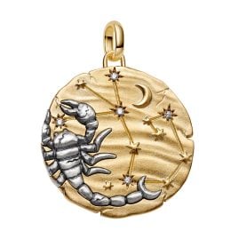 Pandora 765003C01 Medaillon-Charm Anhänger XL Sternzeichen Skorpion