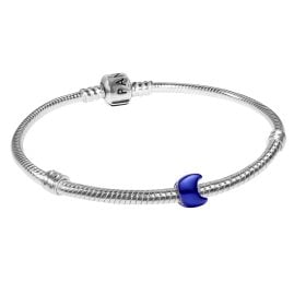 Pandora 31324 Women's Bracelet Starter Set Bundle Silver Mini Blue Moon