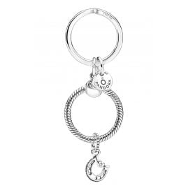 Pandora 51776 Gift Set Key Ring with Horseshoe