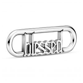 Pandora 799670C00 Link Styling Blessed Word Silver