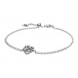 Pandora 599292C01-20 Damen-Armband Herz mit Familienbaum Silber