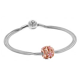 Pandora 39963 Damen-Armband Starterset Pinke Gänseblümchen