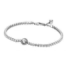 Pandora 599416C01 Ladies' Tennis Bracelet Sparkling Halo